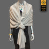 Cashmere Wrap - Tibetan golden lotus
