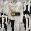 Cashmere Wrap Shawl Scarf - Tibetan golden lotus