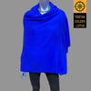 Oversized Cashmere Shawl/ Scarf - Tibetan golden lotus