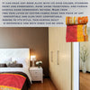 Hand Stitched Throw Bedding Bedcover Blanket, Bedspread Quilt - Tibetan golden lotus