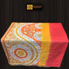 Hand Stitched Throw Bedding Bedcover Blanket, Bedspread Quilt - Tibetan golden lotus