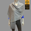 Cashmere Shawl/Travel Wrap - Tibetan golden lotus