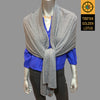 Cashmere Shawl/Travel Wrap - Tibetan golden lotus