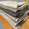 Cashmere Shawl/Travel Wrap - Tibetan golden lotus