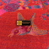 Boiled Wool Blanket, 100% Boiled Woolen Throw - Tibetan golden lotus