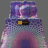 Boiled wool shawl, a neck wrap - Tibetan golden lotus