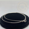 Solid Sterling Silver Chain Necklace, Sterling Silver Chain - Tibetan golden lotus