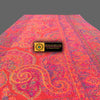 Jamawar Wool Throw Boiled Wool Blanket - Tibetan golden lotus