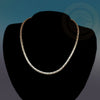 925 Sterling Silver Chain Necklaces - Tibetan golden lotus