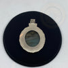 Stunning Blue Flashy Labradorite Pendant Necklace - Tibetan golden lotus