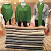 Charcoal Tibetan Golden Lotus Boat Neck Cashmere Poncho - Tibetan golden lotus