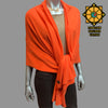 Cashmere Shawl Wrap Scarf - Tibetan golden lotus