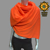 Cashmere Shawl Wrap Scarf - Tibetan golden lotus